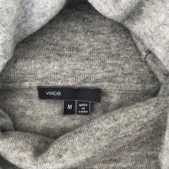 Vince grey cashmere sweater